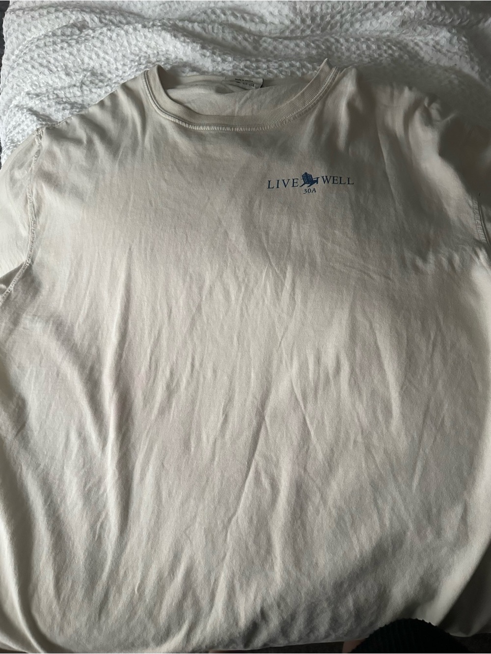 Cream Short-Sleeve Tee